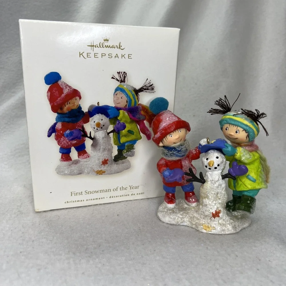 Hallmark Keepsake‎ Christmas Ornament First Snowman of the Year 2008